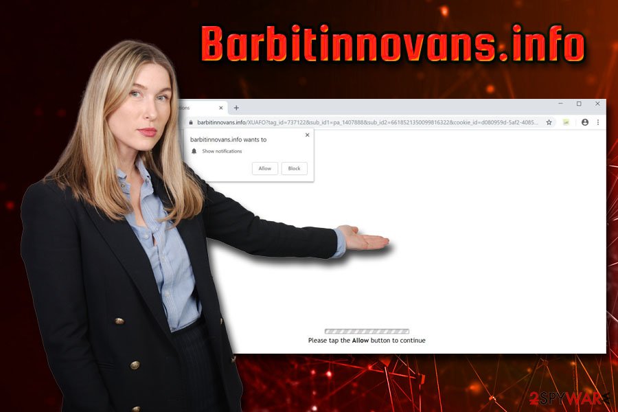 Barbitinnovans.info adware