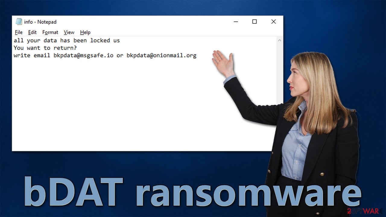 bDAT ransomware virus