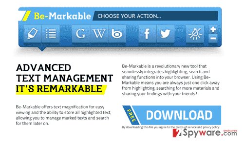 Be-Markable virus snapshot Be-Markable virus snapshot