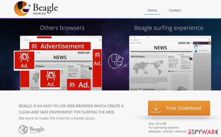 BeagleBrowser virus