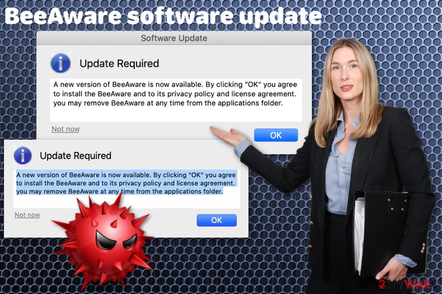 BeeAware software update virus