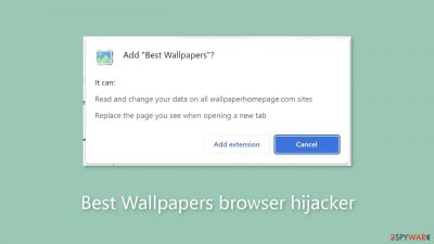 Best Wallpapers browser hijacker