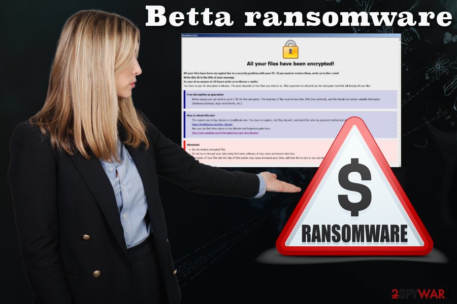 Betta ransomware virus
