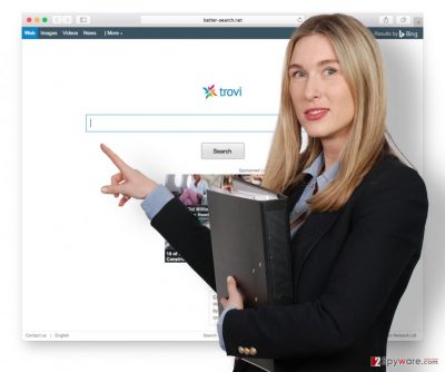 The image of Better-search.net hijacker