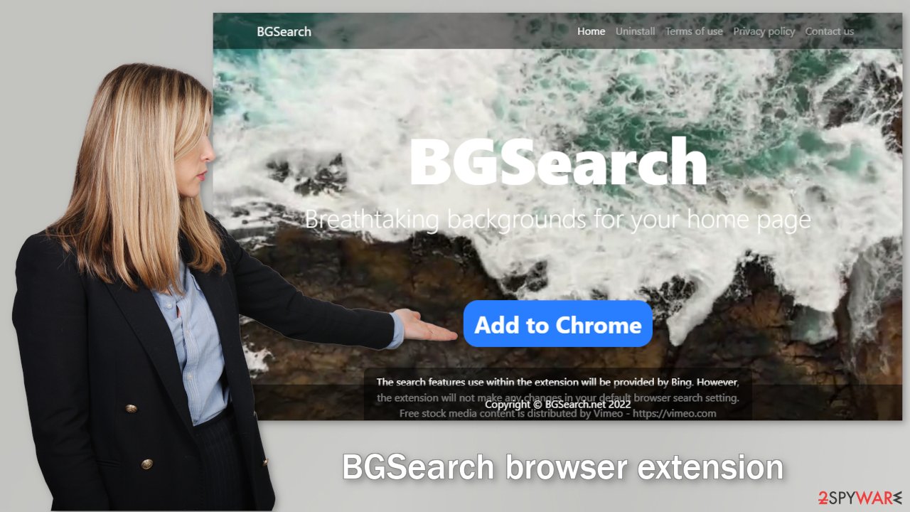 BGSearch browser extension