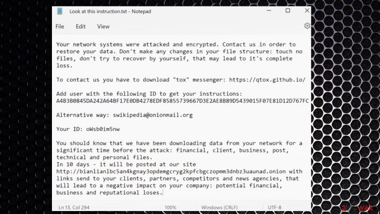 BianLian ransomware
