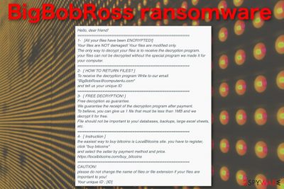 BigBobRoss ransomware