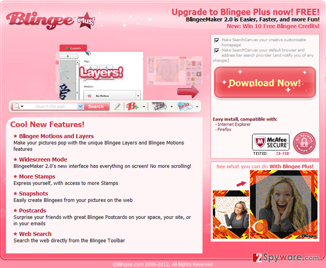 Blingee Plus Toolbar snapshot Blingee Plus Toolbar snapshot