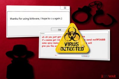 Birbware ransomware virus