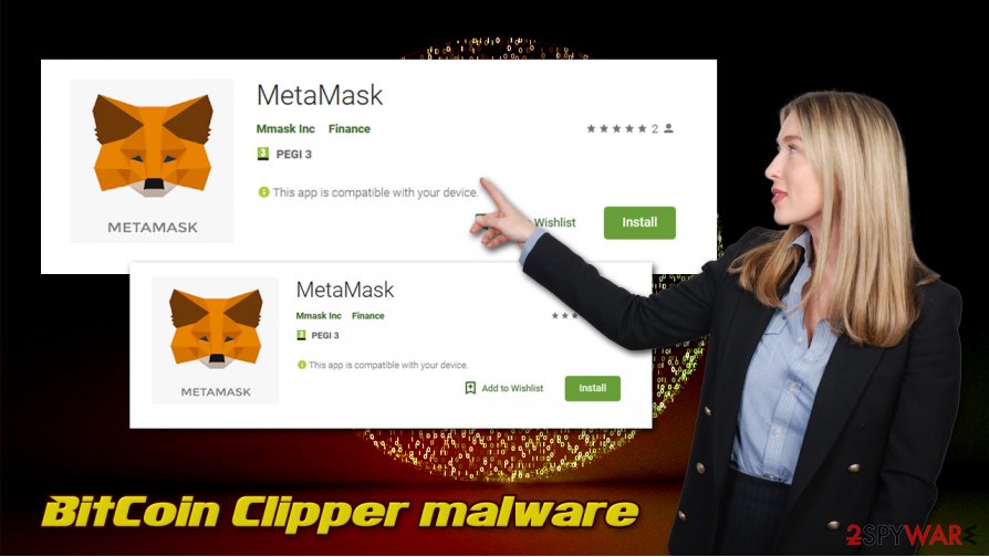 BitCoin Clipper virus