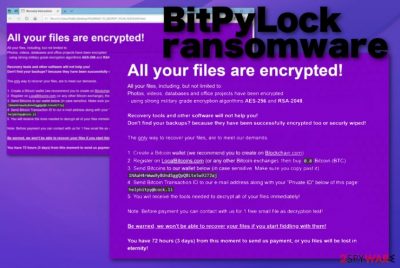 BitPyLock ransomware