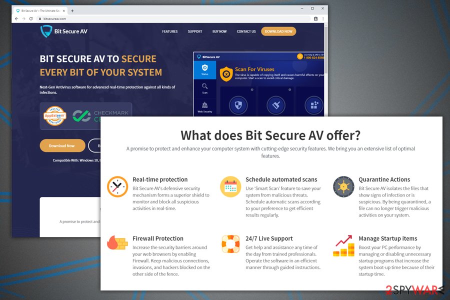 BitSecure AV fake system optimizer