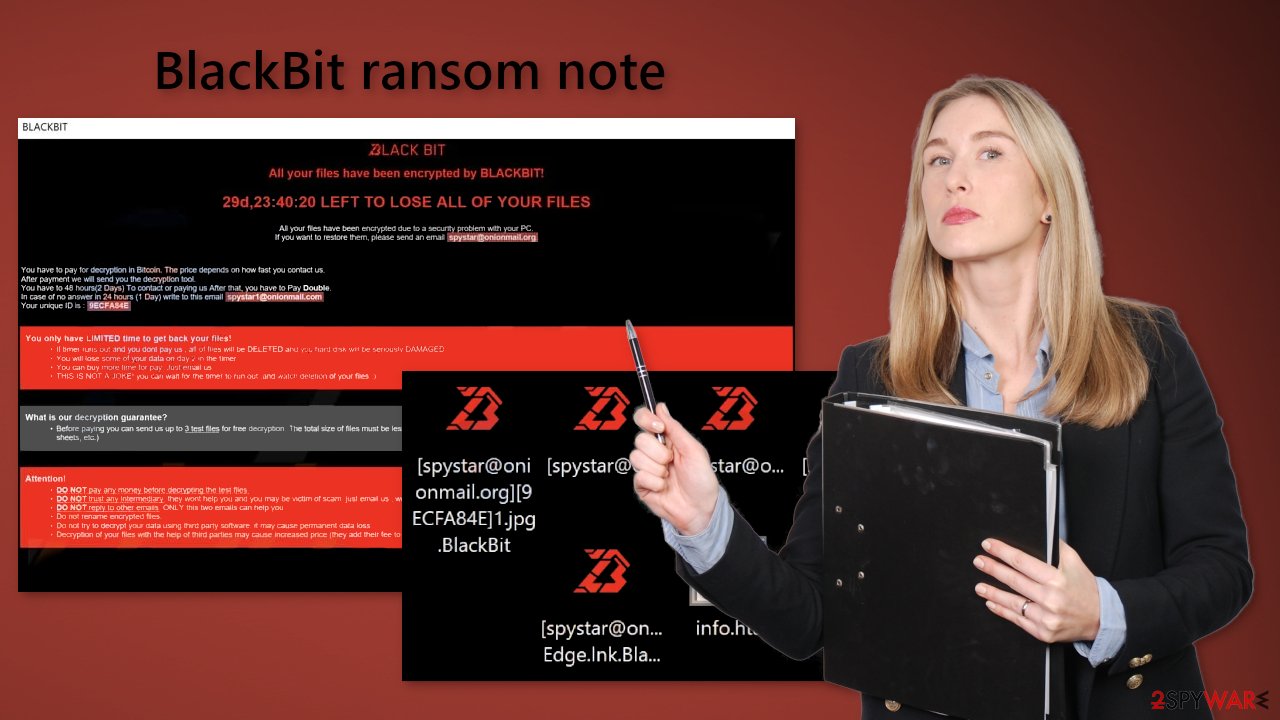 BlackBit ransom note
