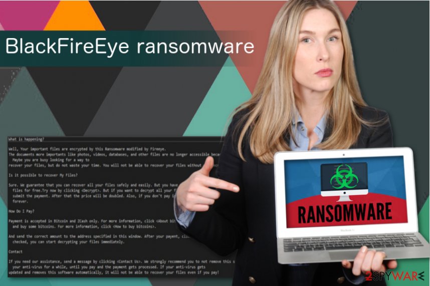 BlackFireEye ransomware virus