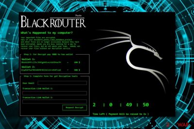 BlackRouter ransomware virus