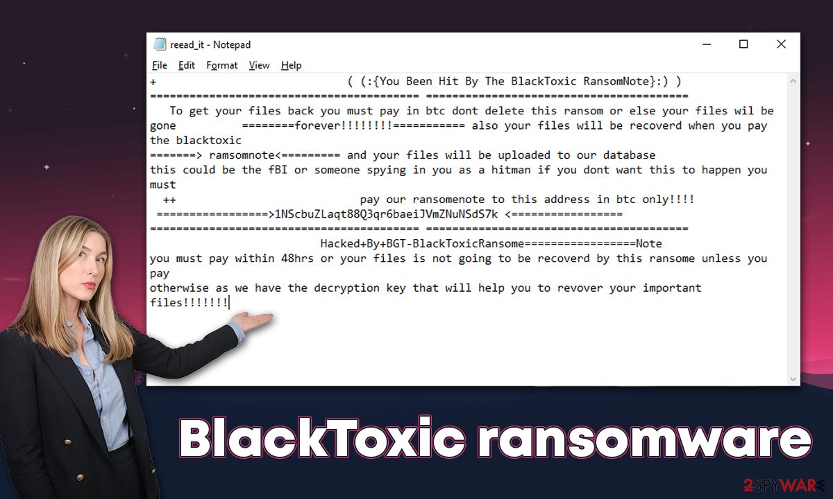 BlackToxic ransomware virus
