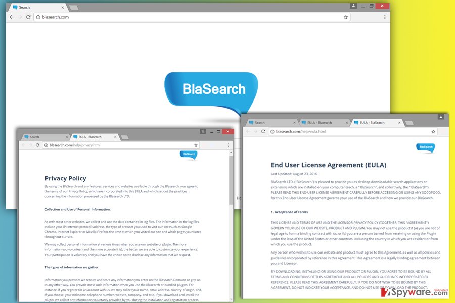 Screenshot of Blasearch.com Screenshot of Blasearch.com