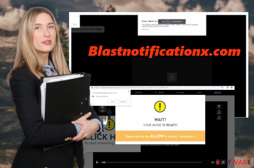 Blastnotificationx.com virus