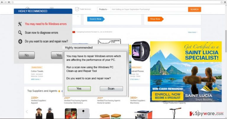 The sample of blc.welllikedresource.com ads