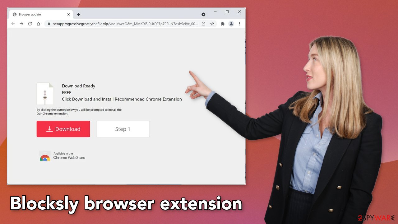 Blocksly browser extension