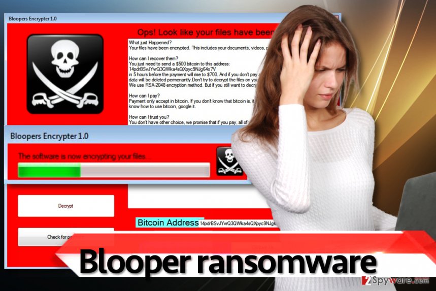 Blooper ransomware virus