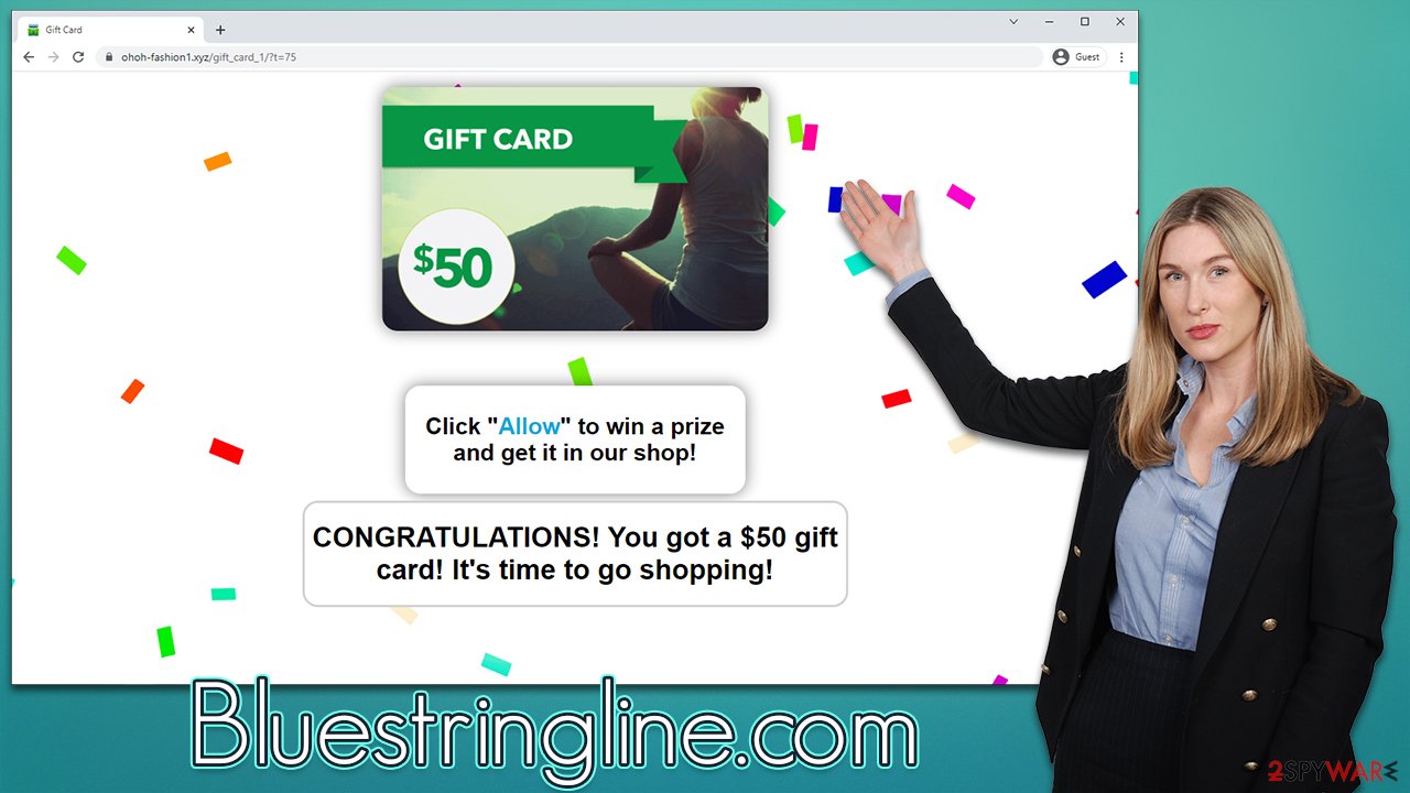 Bluestringline.com virus