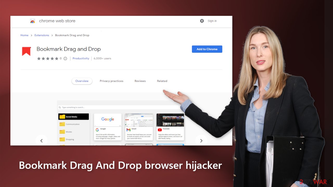 Bookmark Drag And Drop browser hijacker