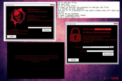 Boom ransomware