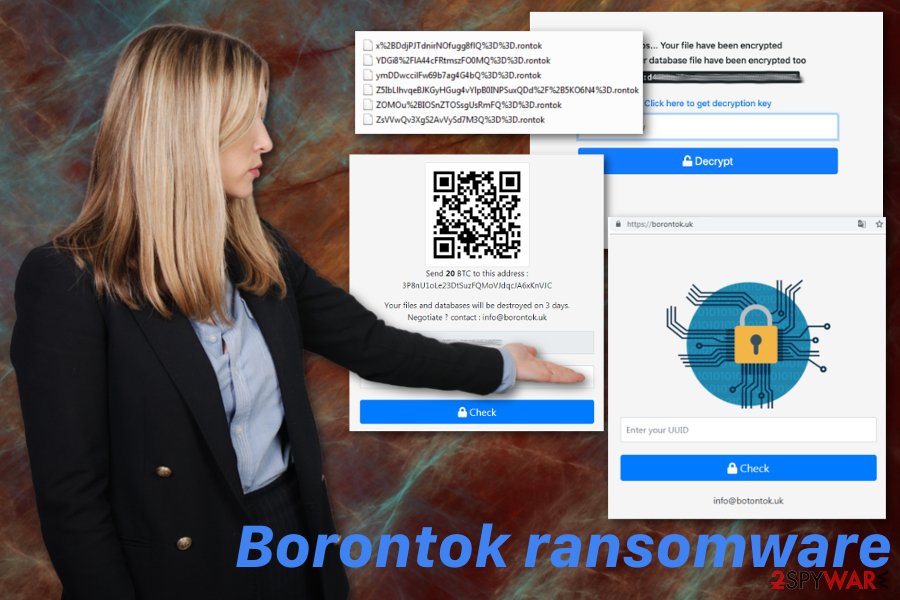 Borontok ransomware virus