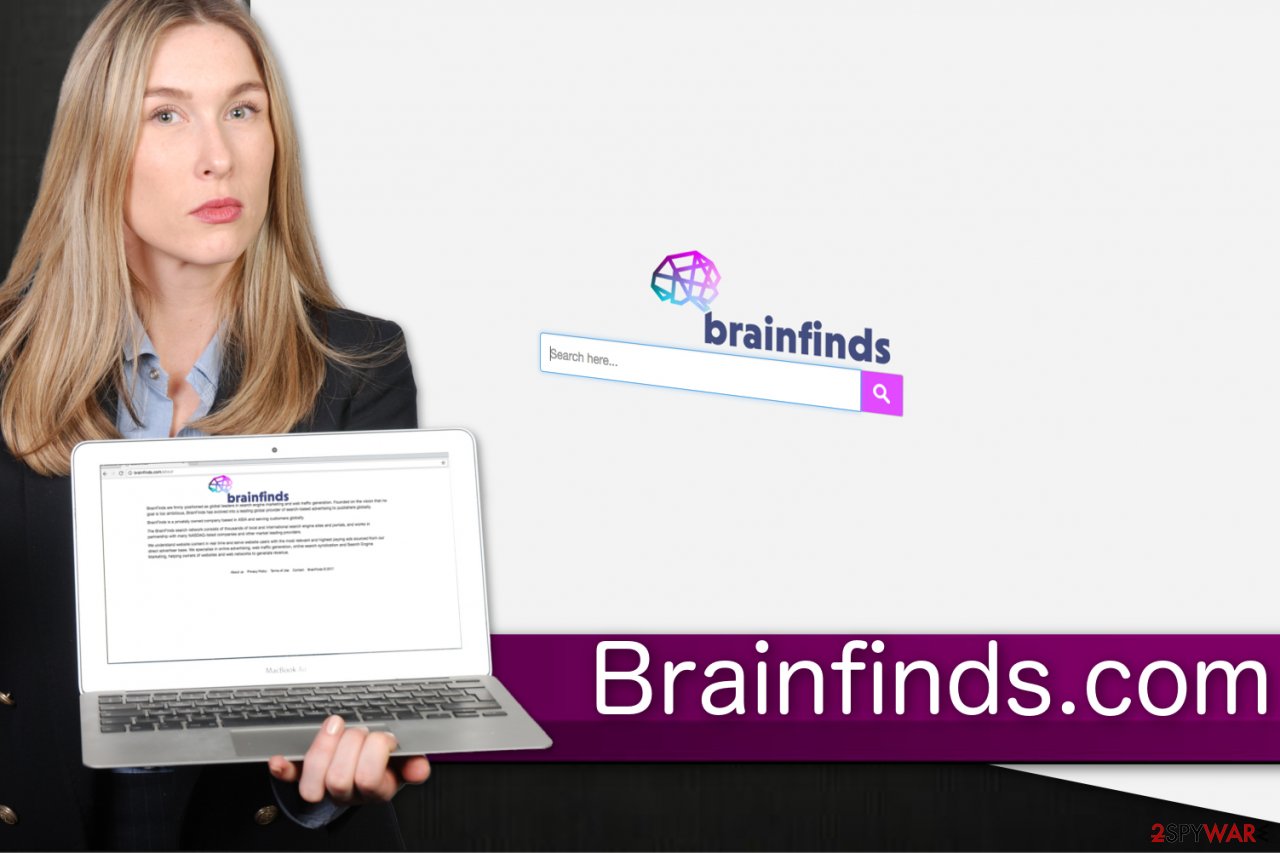 Image of Brainfinds.com virus