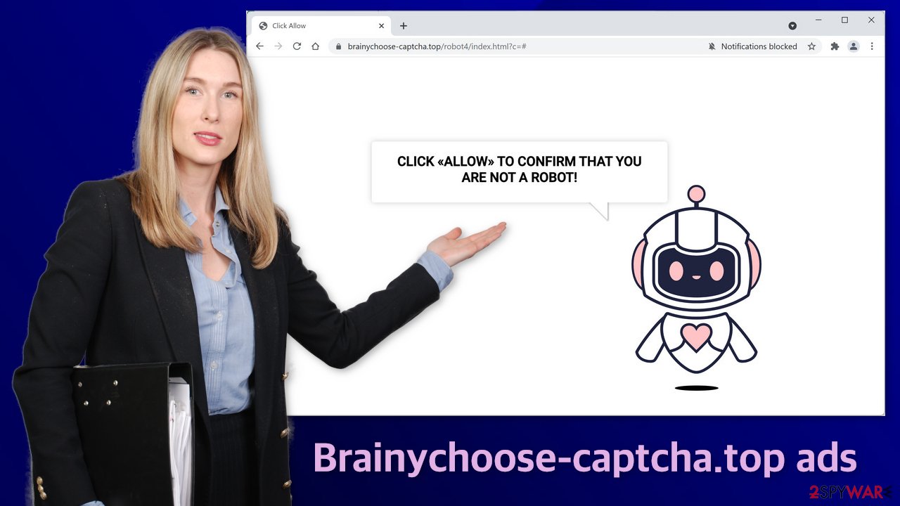 Brainychoose-captcha.top ads