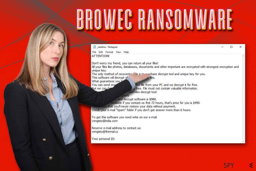 Browec ransomware virus