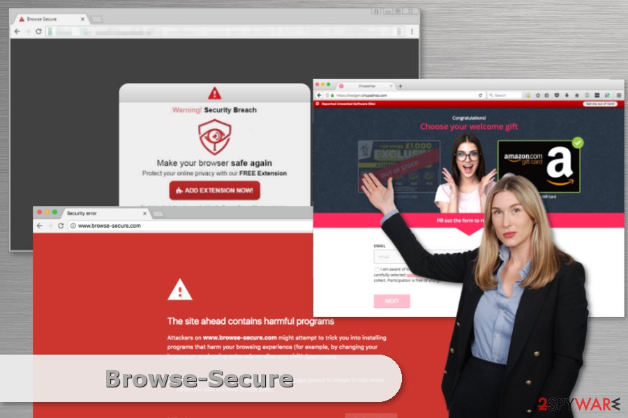 Example of Browse-Secure malware