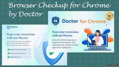 Browser Checkup for Chrome by Doctor browser hijacker