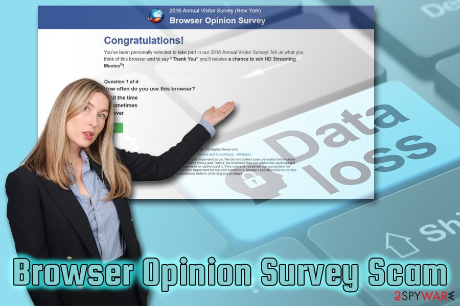 Browser Opinion Survey adware scam