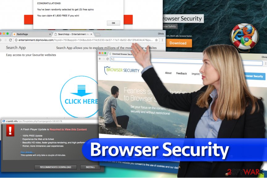 Browser Security ads