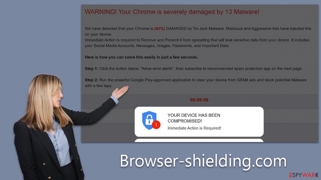 Browser-shielding.com scam