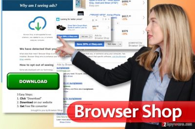 Browser Shop ads