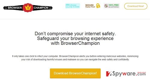 BrowserChampion virus snapshot BrowserChampion virus snapshot