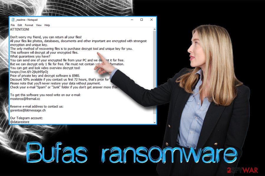 Bufas ransomware virus