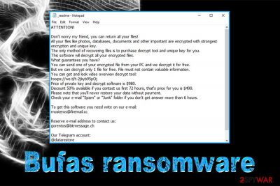 Bufas ransomware