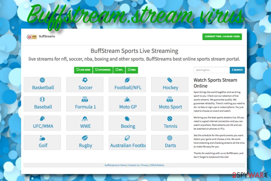 Buffstream.stream ads