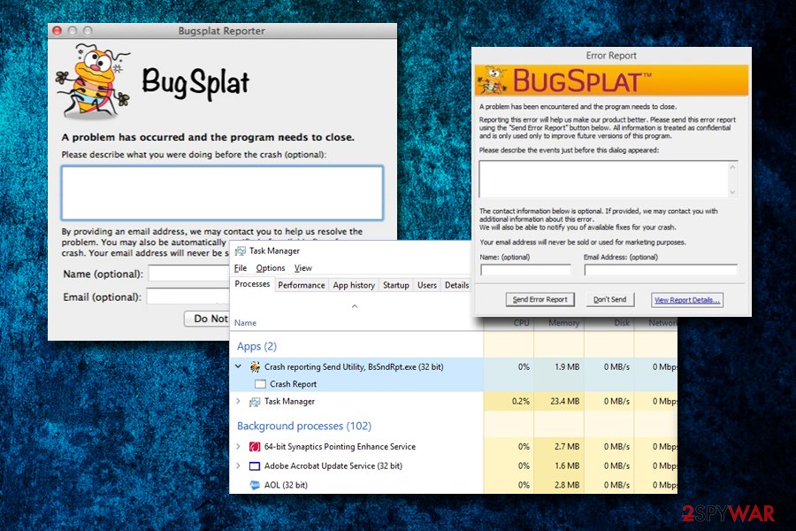 BugSplat application