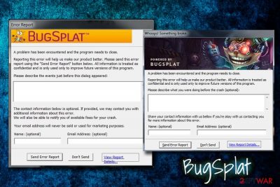 BugSplat virus