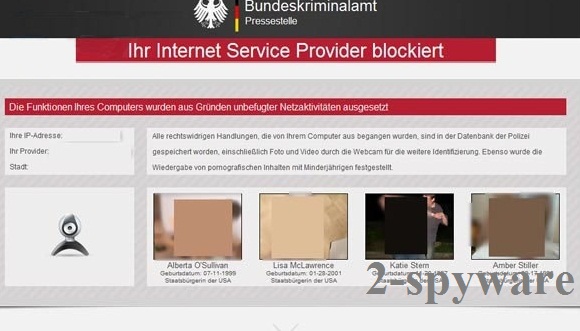 Bundeskriminalamt – Ihr Internet Service Provider blockiert virus snapshot Bundeskriminalamt – Ihr Internet Service Provider blockiert virus snapshot