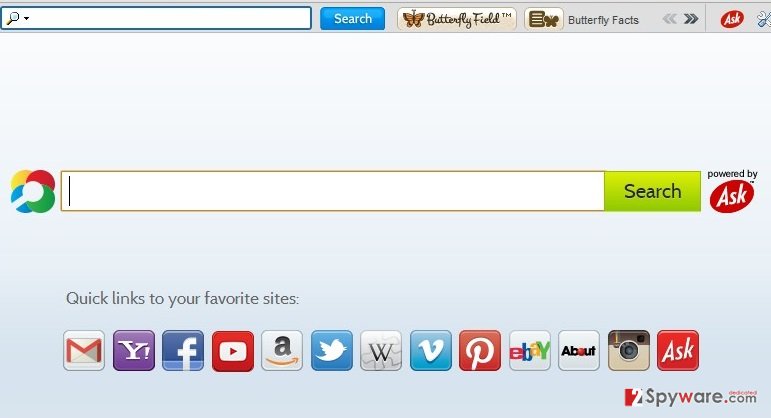 ButterflyField Toolbar snapshot ButterflyField Toolbar snapshot