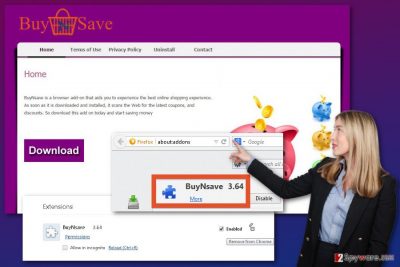 The image of BuyNSave virus