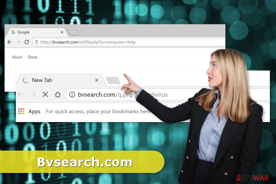 Example of Bvsearch.com virus