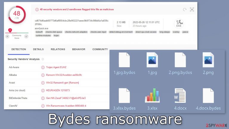 Bydes ransomware