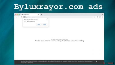 Byluxrayor.com ads